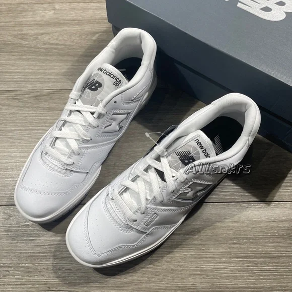 New Balance 550 White Grey Classic - Picture 7 of 9